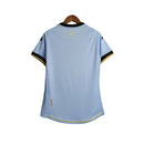 Camisa Vasco da Gama Goleiro 23/24 - Torcedor Kappa Feminina - Azul com detalhes em preto e dourado