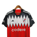 Camisa River Plate Edição especial 23/24 - Torcedor Adidas Masculina - Branca com detalhes em preto e vermelho
