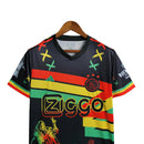 Camisa Ajax Edição Especial 23/24 - Torcedor Adidas Masculina - Preta com detalhes em homenagem ao Bob Marley