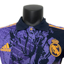 Camisa Real Madrid Edição Especial 23/24 Jogador Adidas Masculina - Roxa com detalhes em preto e dourado