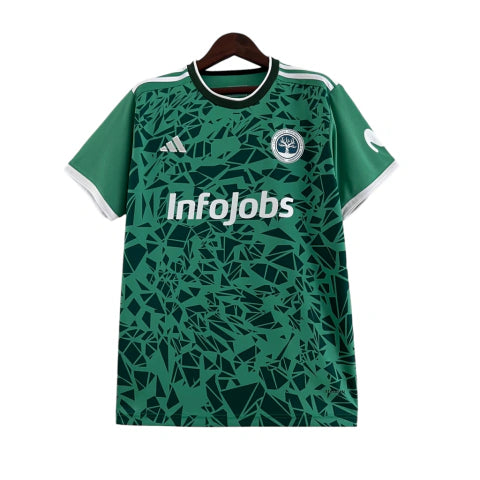 Camisa Los Troncos I 23/24 - Torcedor Adidas Masculina - Verde com detalhes em branco