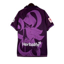 Camisa Real Valladolid II 23/24 - Torcedor Kappa Masculina - Roxa com detalhes em branco