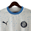 Camisa Girona II 23/24 - Torcedor Puma Masculina - Branca com detalhes em azul