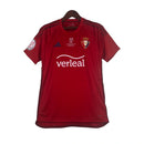 Camisa Osasuna Edição Especial Copa do Rey 23/24 - Torcedor Adidas Masculina - Vermelha com detalhes em azul