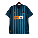 Camisa Valencia III 23/24 - Azul com detalhes em laranja