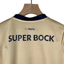 Kit Infantil Porto II New Balance 23/24 - Dourado com detalhes em azul