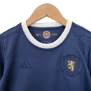 Kit Infantil Escócia Edição Especial Aniversario 150 anos Adidas 23/24 - Azul com detalhes em branco