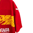 Camisa Getafe 23/24 II Torcedor Joma Masculina - Vermelha com detalhes em amarelo