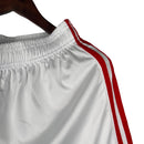 Shorts Benfica 23/24 - Masculino Adidas - Branco com detalhes em vermelho