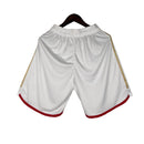 Shorts Arsenal 23/24 - Masculino Adidas - Branco com detalhes em dourado