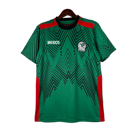 Camisa Seleção do México Edição especial 23/24 - Torcedor Masculina - Verde com detalhes em vermelho e preto