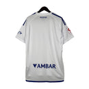 Camisa Zaragoza I 23/24 - Torcedor Adidas Masculina - Branco com detalhes em azul