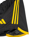 Shorts Juventus 23/24 - Masculino Adidas - Preto com detalhes em amarelo