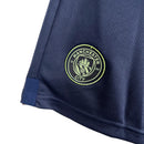 Shorts Manchester City 23/24 - Masculino Puma - Azul com detalhes em verde