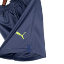 Shorts Manchester City 23/24 - Masculino Puma - Azul com detalhes em verde