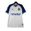 Camisa Tenerife I 23/24 - Torcedor Hummel Masculina - Branca com detalhes em azul