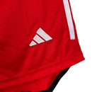 Shorts Universidad do Chile 23/24 - Torcedor Adidas Masculino - Vermelha com detalhes em azul e branco