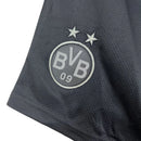 Shorts Borussia Dortmund 23/24 - Masculino Puma - Preto com detalhes em branco