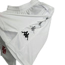 Shorts Vasco da Gama 23/24 - Masculina Kappa - Branco com detalhes em preto e vermelho