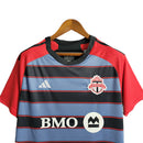 Camisa Toronto FC II 23/24 - Torcedor Adidas Masculina - Preta com detalhes em vermelho e branco