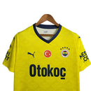 Camisa Fenerbahce II 23/24 - Torcedor Puma Masculina - Amarela com detalhes em azul