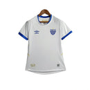Camisa Avaí II 23/24 - Torcedor Umbro Feminina - Branca com detalhes em azul