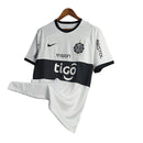 Camisa Olympia I 23/24 - Torcedor Nike Masculina - Branca com detalhes em preto