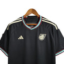 Camisa Seleção Jamaica II 23/24 - Torcedor Adidas Masculina - Preta com detalhes em dourado