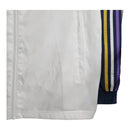 Jaqueta Corta-Vento Real Madrid 23/24 - Masculina Adidas - Branca com detalhes em azul e amarelo