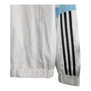 Jaqueta Corta-Vento Real Madrid 23/24 - Masculina Adidas - Branca com detalhes em azul