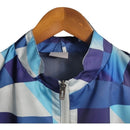 Jaqueta Corta-Vento Manchester City 23/24 Masculina Puma - Azul com detalhes em branco e azul claro