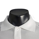 Camisa Real Madrid Treino 24/25 polo - Jogador Adidas Masculina - Branca com detalhes em azul