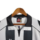 Camisa Retrô Juventus I 1997/1998 manga longa - Masculina Kappa - Preta e branca