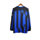 Camisa Inter de Milão I 23/24 manga longa - Torcedor Nike Masculina - Azul e preta