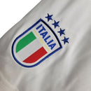Short Seleção da Itália I 24/25 - Masculino Adidas - Branco e azul