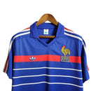 Camisa Retrô Seleção da França I 1984/1986 - Masculina Adidas - Azul