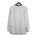 Camisa Retrô Chelsea II 2003/2005 manga longa - Masculina Umbro - Branca com detalhes em azul
