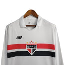 Camisa São Paulo I 24/25 manga longa - Torcedor New Balance Feminina - Branca