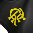 Short Flamengo 24/25 - Masculino Adidas - Preto com detalhes em amarelo já