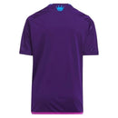 Camisa Charlotte FC II 24/25 - Torcedor Adidas Masculina - Roxa com detalhes em azul e rosa