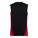 Camisa regata AC Milan Treino 24/25 - Torcedor Puma Masculina - Preta com detalhes em vermelho