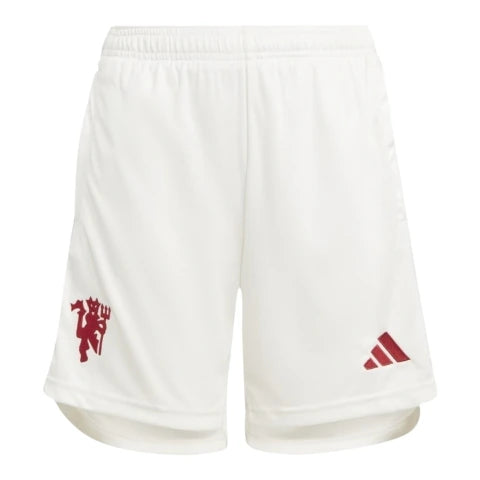 Short Manchester United III 23/24 - Masculino Adidas - Branco