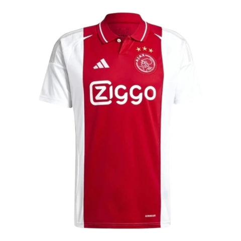 Camisa Ajax I 24/25 - Torcedor Adidas Masculina - Vermelha e branca