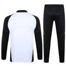 Conjunto Seleção Alemanha Treino 24/25 - Masculino Adidas - Branco e preto com detalhes em roxo