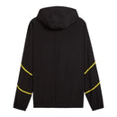 Jaqueta Corta-Vento Borussia Dortmund 24/25 - Masculina Puma - Preta com detalhes em amarelo