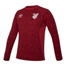 Camisa Athletico Paranaense Treino 24/25 manga longa - Torcedor Umbro Masculina - Vermelha