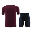 Kit Treino adulto - Camisa e Shorts - Seleção Inglaterra Nike 24/25 - Vinho e azul