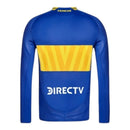 Camisa Boca Juniors I manga longa 24/25 - Torcedor Adidas Masculina - Azul com detalhes em amarelo
