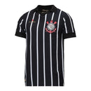 Camisa Retrô Corinthians 2012 - Masculina - Preta com listras brancas