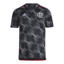 Camisa Flamengo III 24/25 - Torcedor Adidas Masculina - Preta com detalhes em cinza e vermelho